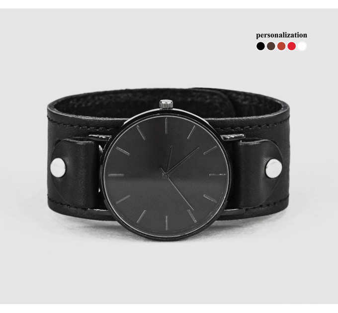 Шкіряний ремінець для годинника, 5025ст