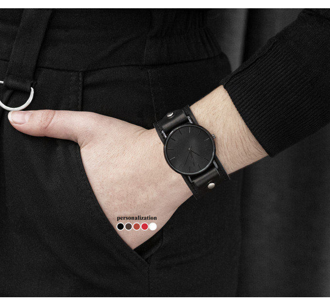 Шкіряний ремінець для годинника, 5025ст