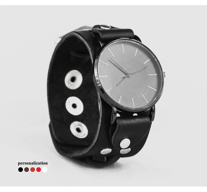 Шкіряний ремінець для годинника, 5026