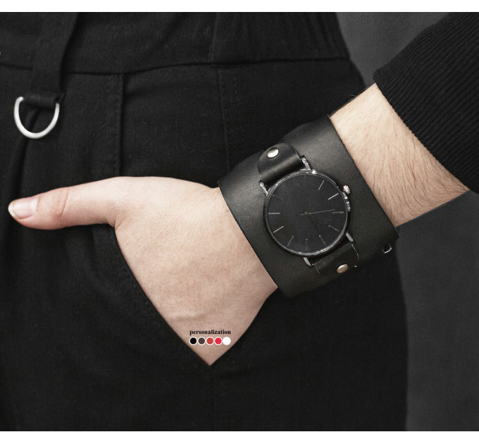 Шкіряний ремінець для годинника, 5030