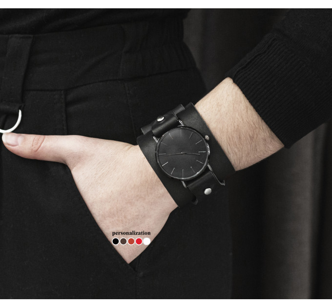 Шкіряний ремінець для годинника, 5040