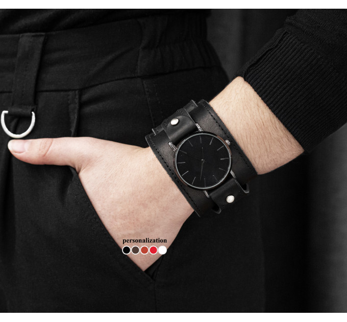 Шкіряний ремінець для годинника, 5040ст