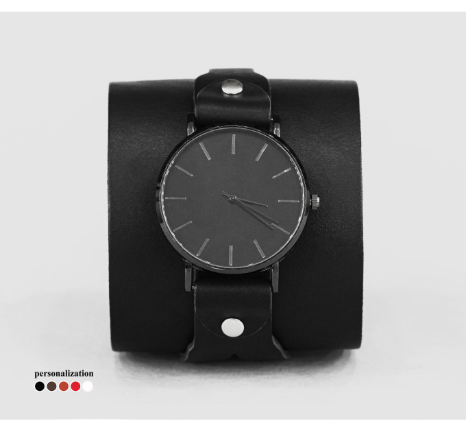 Шкіряний ремінець для годинника, 5045