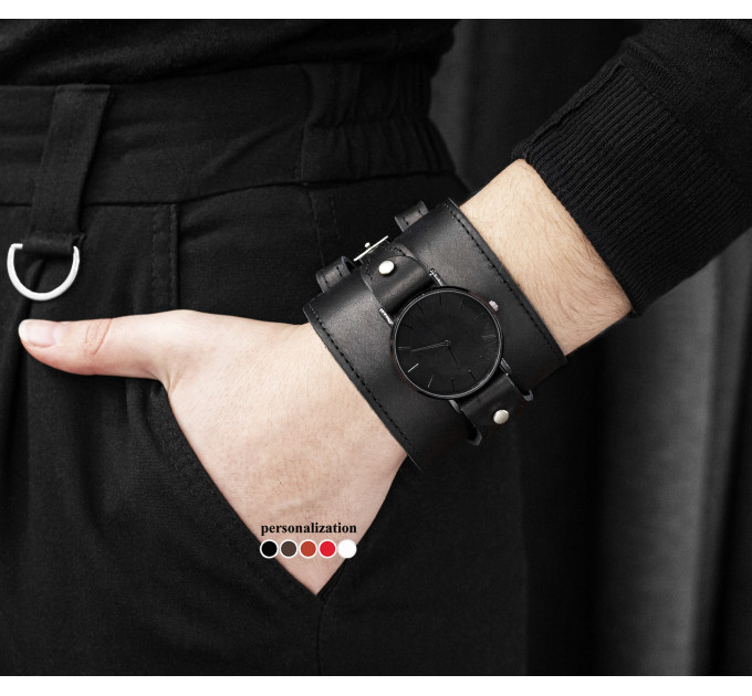 Шкіряний ремінець для годинника, 5045ст