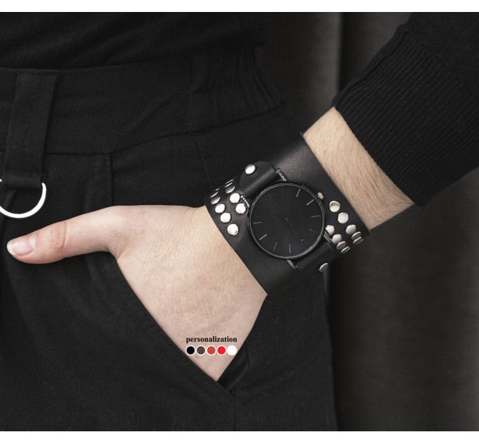 Шкіряний ремінець для годинника, 5070