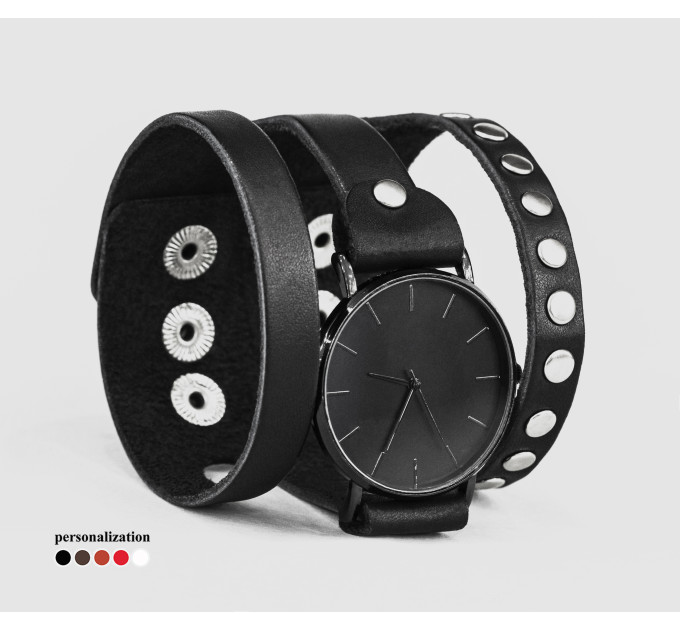 Шкіряний ремінець для годинника, 5080