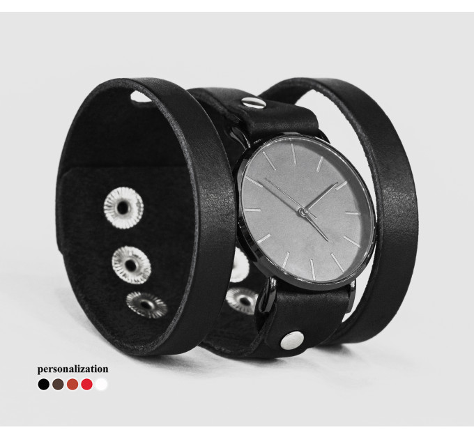 Шкіряний ремінець для годинника, 5081