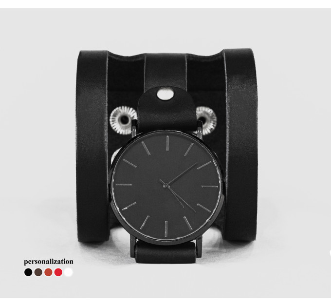 Шкіряний ремінець для годинника, 5081