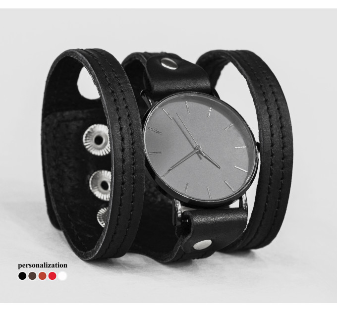 Шкіряний ремінець для годинника, 5081ст