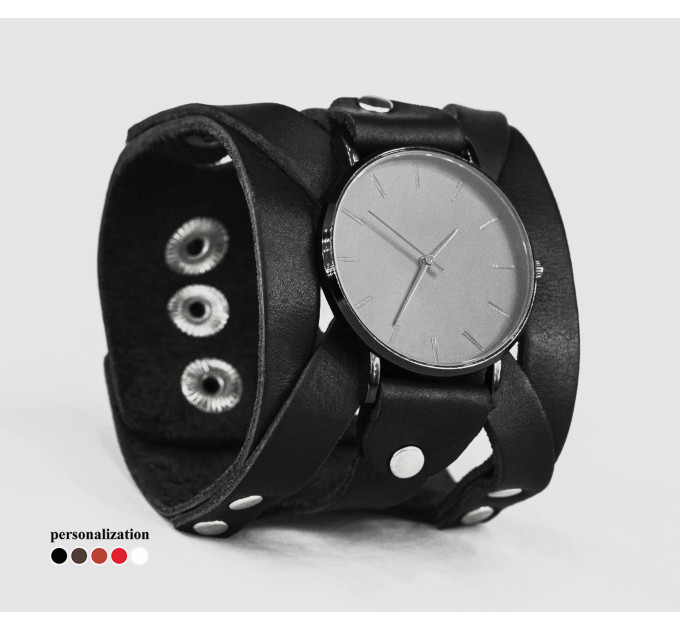 Шкіряний ремінець для годинника, 5082