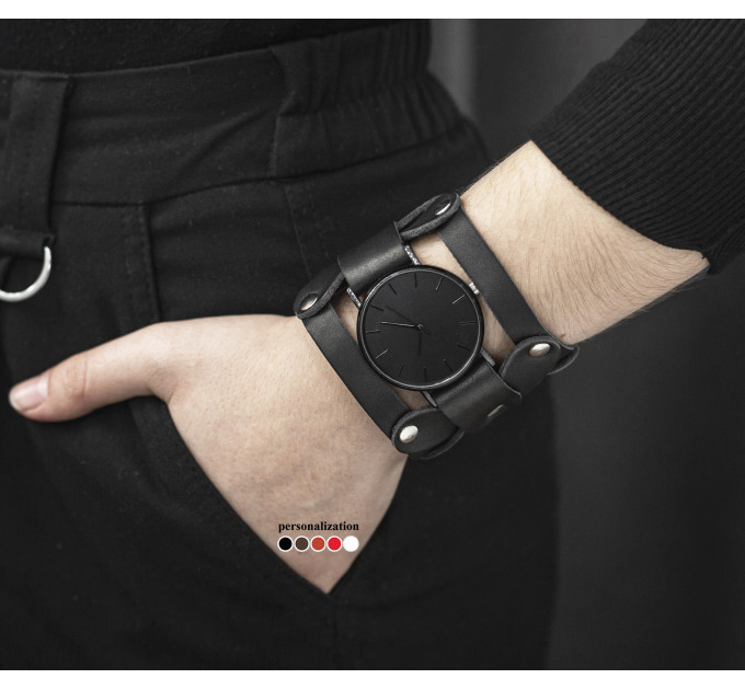 Шкіряний ремінець для годинника, 5085