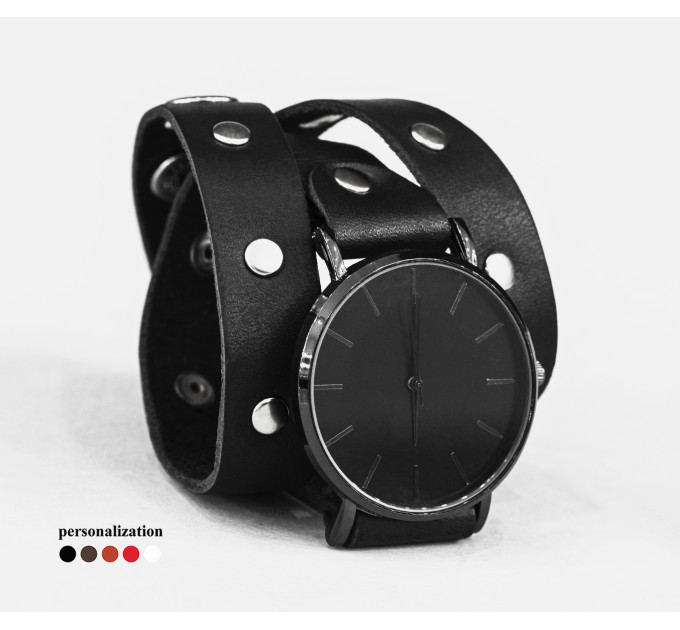 Шкіряний ремінець для годинника, 5090