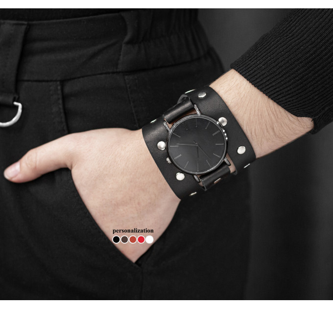 Шкіряний ремінець для годинника, 5090