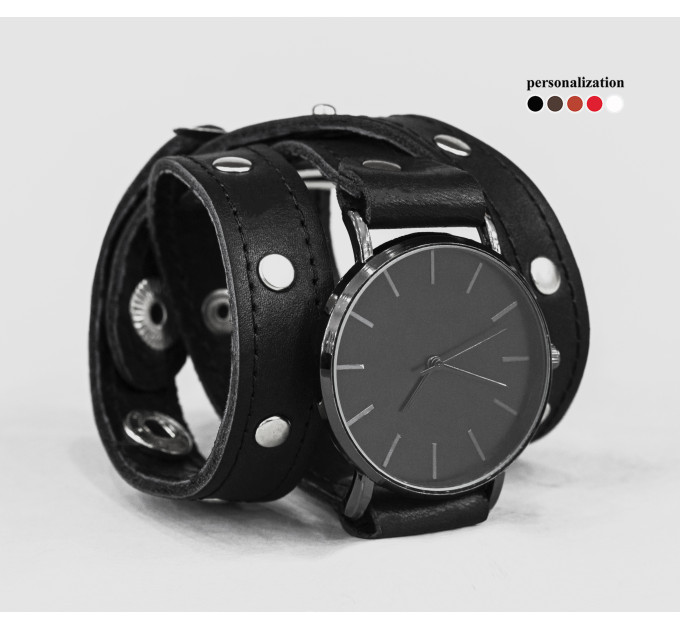 Шкіряний ремінець для годинника, 5090ст