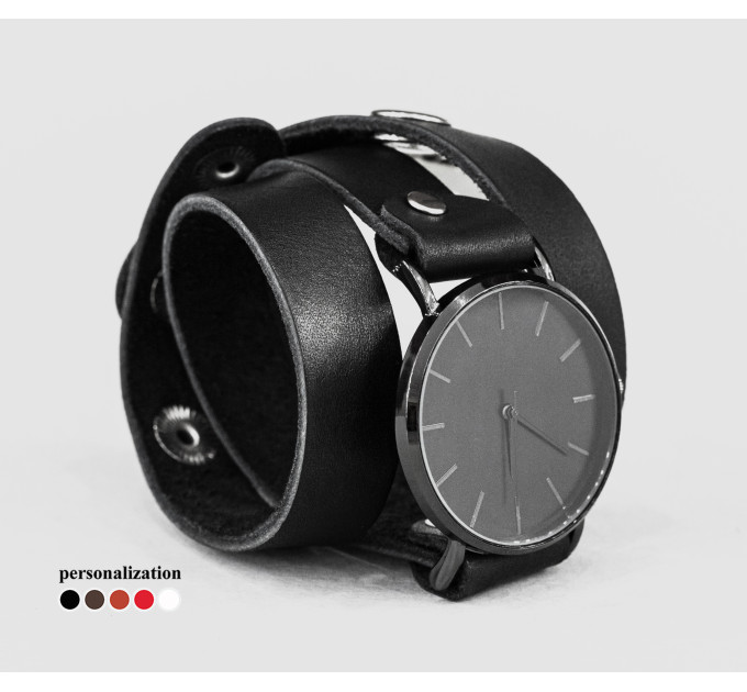 Шкіряний ремінець для годинника, 5095