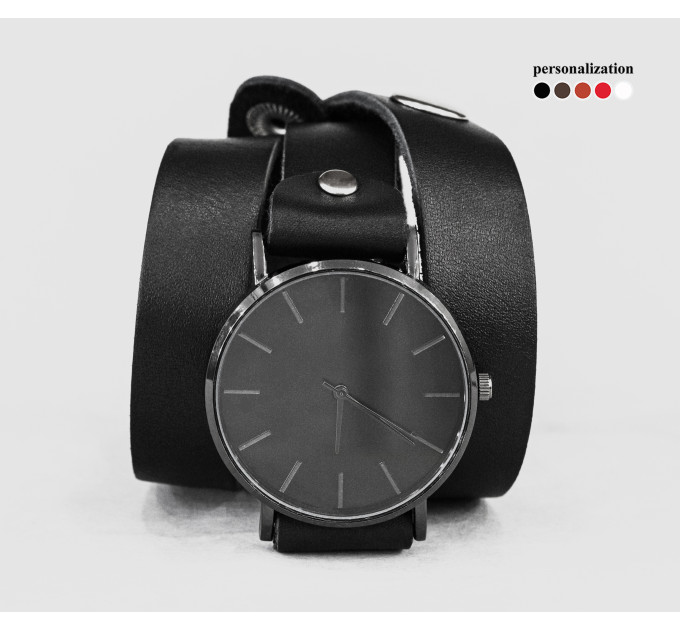 Шкіряний ремінець для годинника, 5095