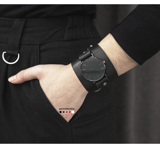 Шкіряний ремінець для годинника, 5095