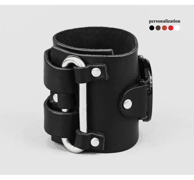 Шкіряний ремінець для годинника, 5108