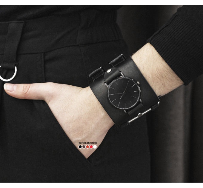 Шкіряний ремінець для годинника, 5108