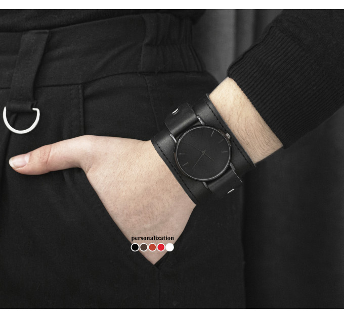 Шкіряний ремінець для годинника, 5235ст