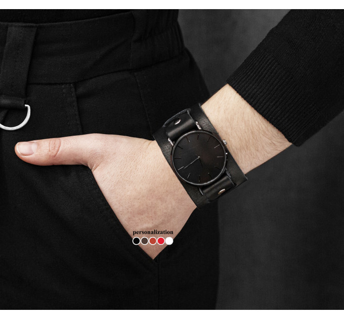 Шкіряний ремінець для годинника, 5240