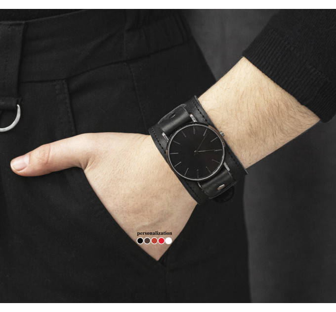 Шкіряний ремінець для годинника, 5240ст