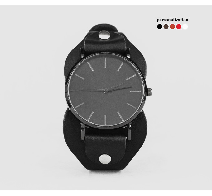 Шкіряний ремінець для годинника, 5325