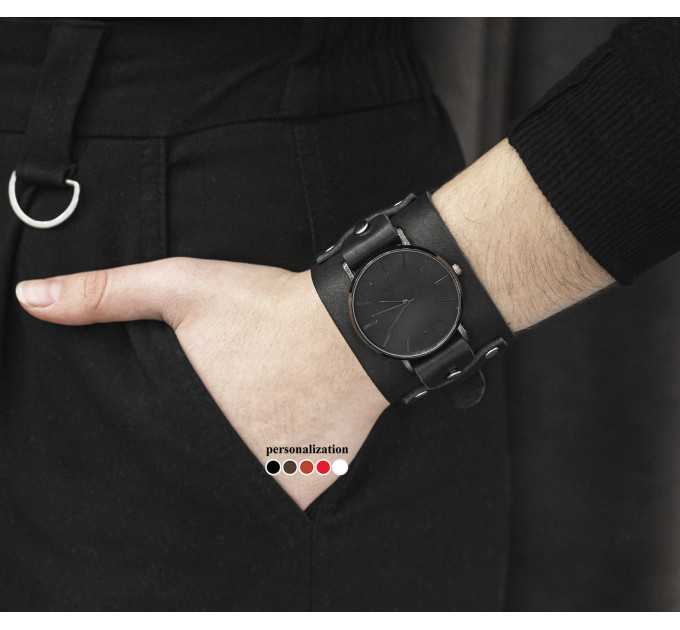 Шкіряний ремінець для годинника, 5330