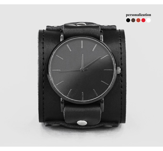 Шкіряний ремінець для годинника, 5330ст