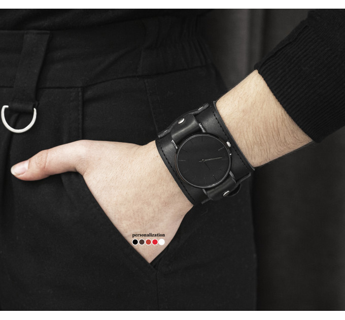 Шкіряний ремінець для годинника, 5330ст