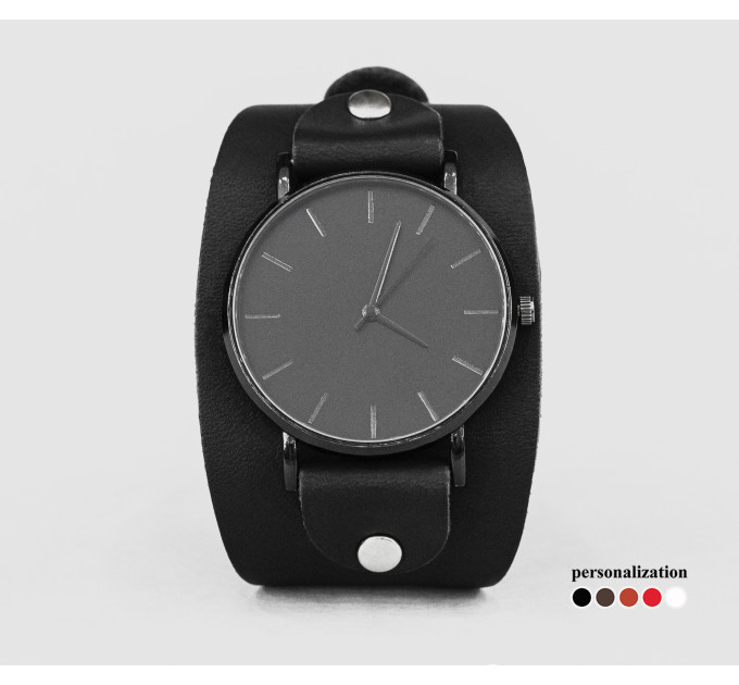 Шкіряний ремінець для годинника, 5345