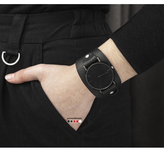 Шкіряний ремінець для годинника, 5345