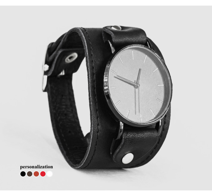 Шкіряний ремінець для годинника, 5345ст