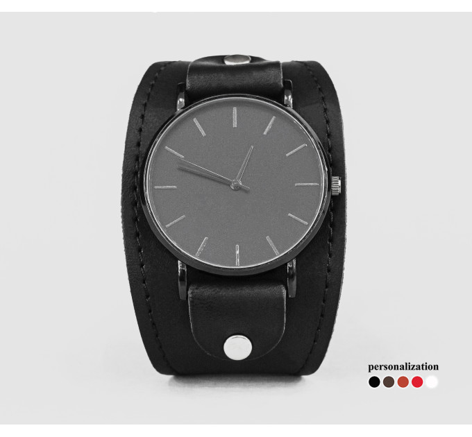 Шкіряний ремінець для годинника, 5345ст