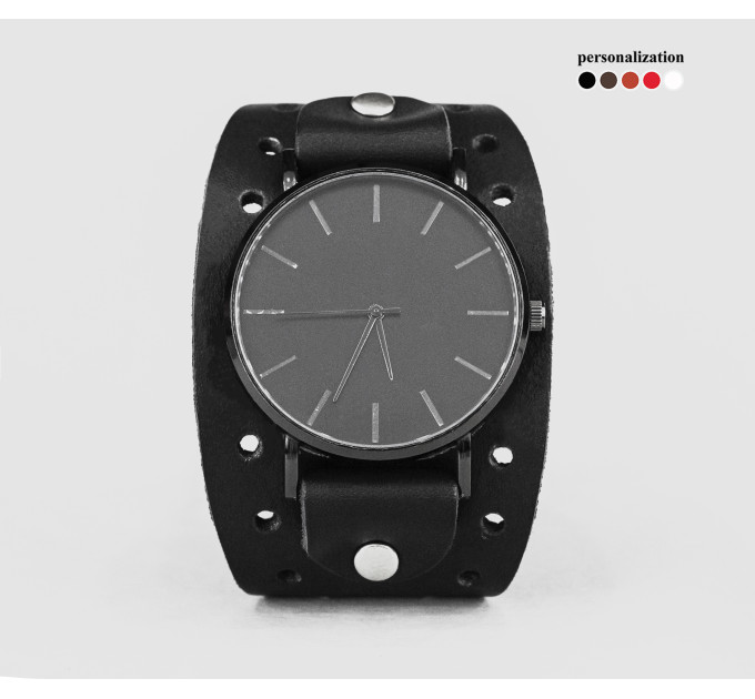 Шкіряний ремінець для годинника, 5346