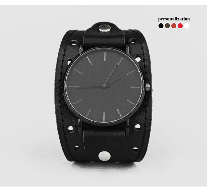 Шкіряний ремінець для годинника, 5346ст