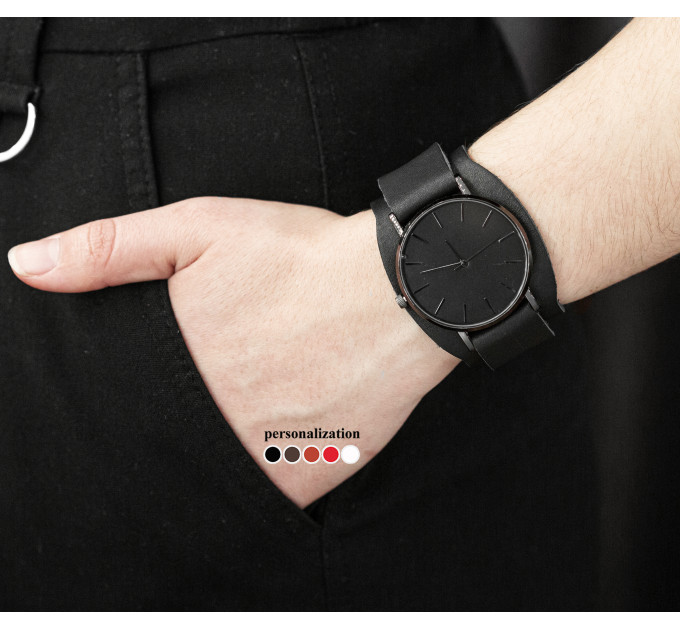 Шкіряний ремінець для годинника, 5352