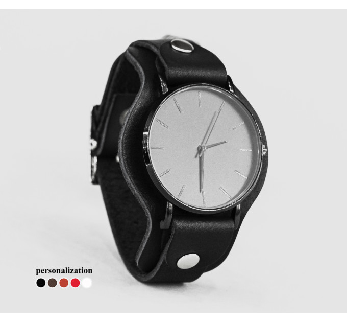 Шкіряний ремінець для годинника, 5355