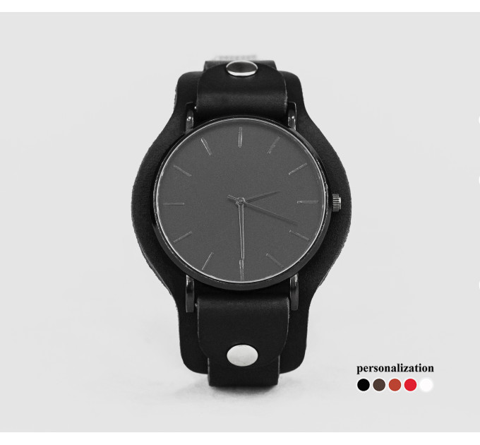 Шкіряний ремінець для годинника, 5355