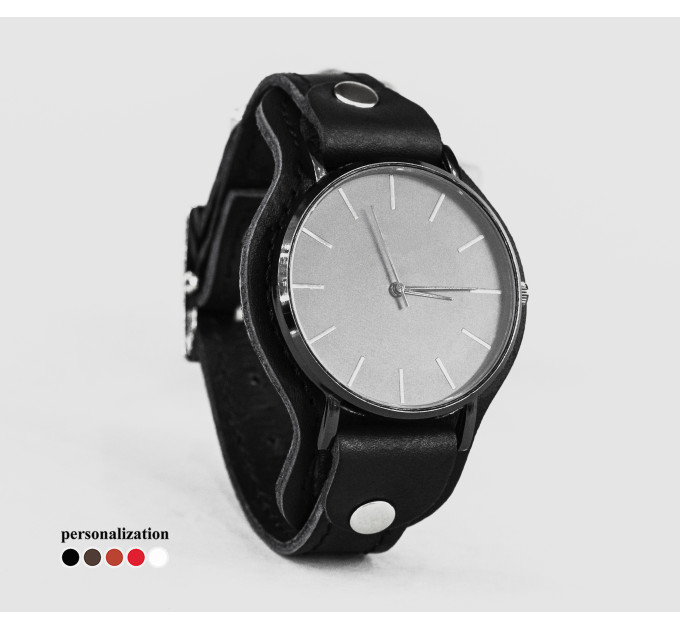 Шкіряний ремінець для годинника, 5355ст