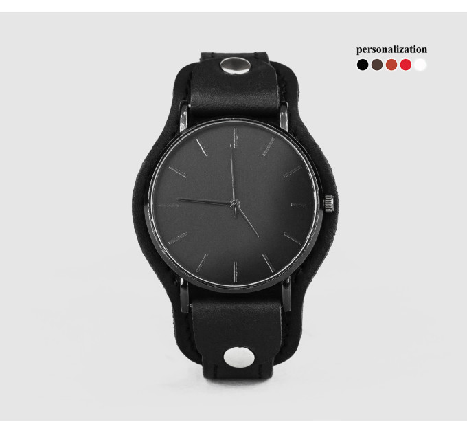 Шкіряний ремінець для годинника, 5355ст