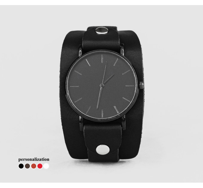 Шкіряний ремінець для годинника, 5357