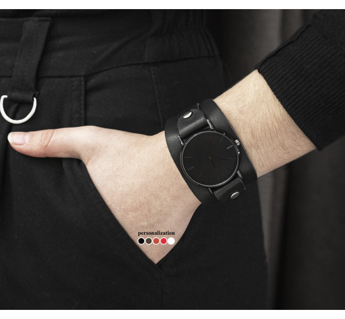 Шкіряний ремінець для годинника, 5357