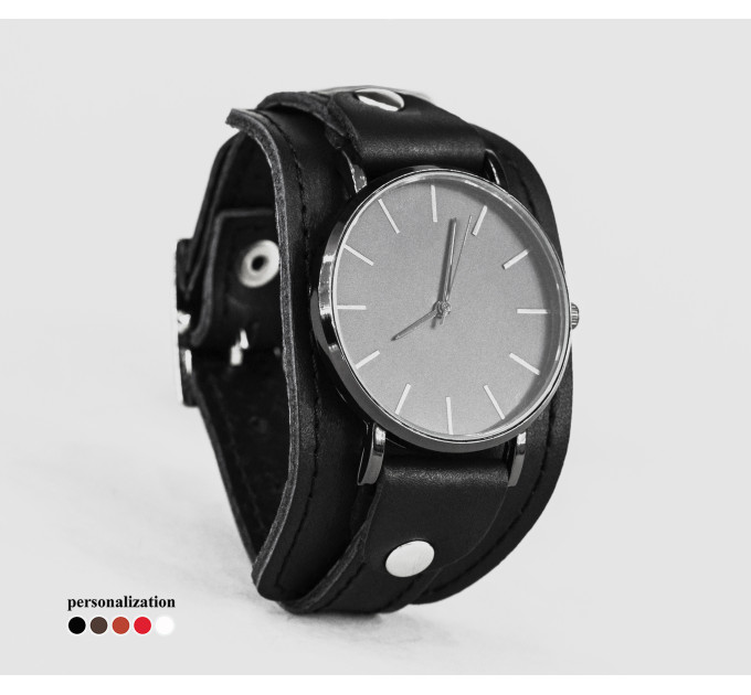 Шкіряний ремінець для годинника, 5357ст