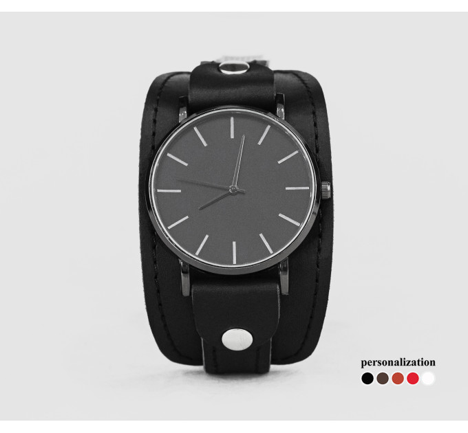 Шкіряний ремінець для годинника, 5357ст