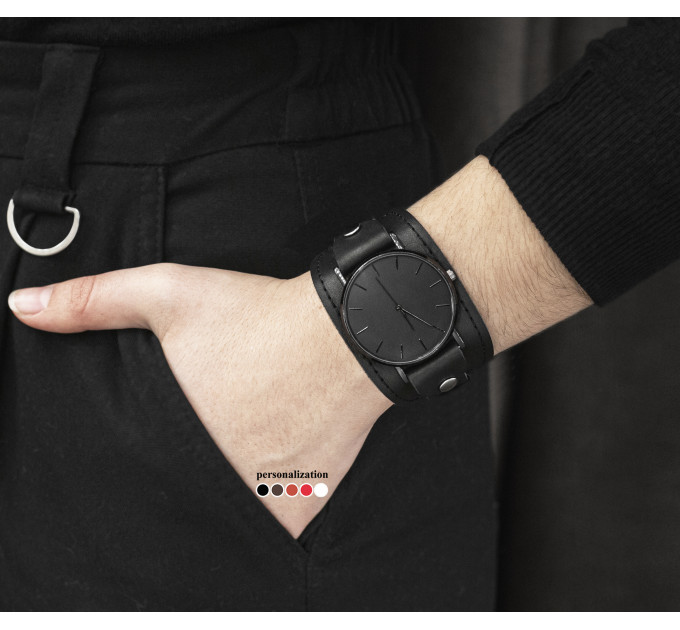 Шкіряний ремінець для годинника, 5357ст