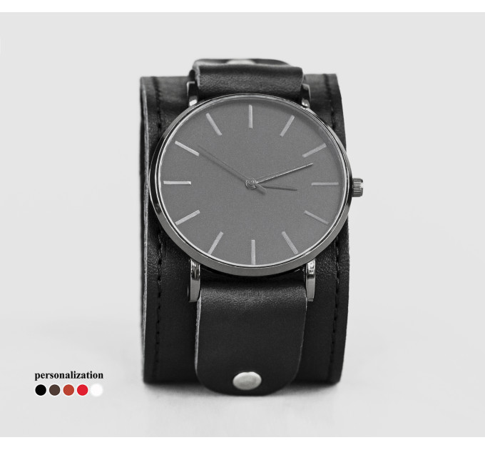 Шкіряний ремінець для годинника, 5362ст