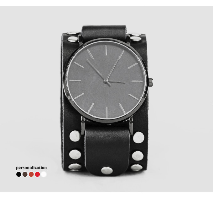 Шкіряний ремінець для годинника, 5364