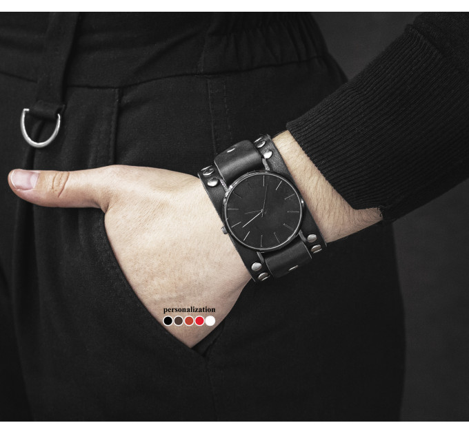 Шкіряний ремінець для годинника, 5364