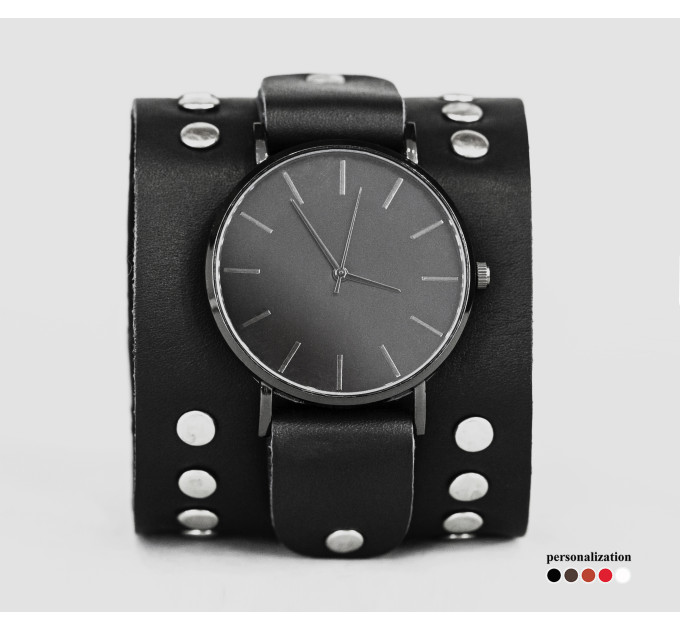 Шкіряний ремінець для годинника, 5365